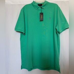 NWT Polo Ralph Lauren Classic Fit Polo Shirt - Green - Large
